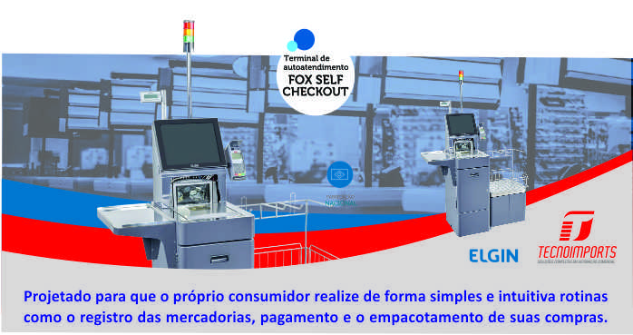 O Terminal FOX Self Checkout foi desenvolvido para o controle de Venda e Recebimento em operações de varejo, aonde o próprio consumidor é o responsável pelo registro das mercadorias, pelo pagamento da compra e empacotamento