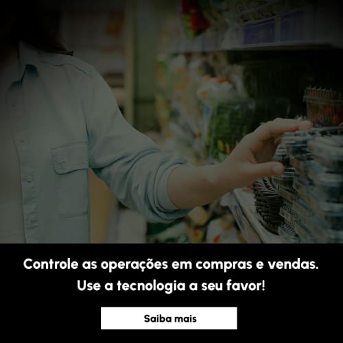 Controle as operações em compras e vendas. Use a tecnologia a seu favor! Controle as operações em compras e vendas. Use a tecnologia a seu favor!